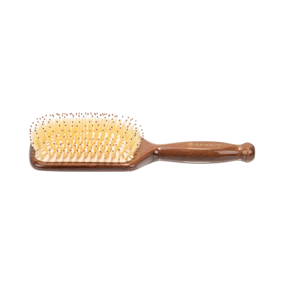 Щетка массажная прямоугольная узкая с нейлоновым штифтом 7 рядов SOFT DEWAL SOFT360