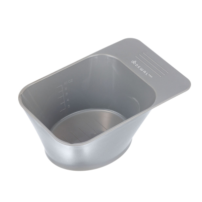 Чаша для краски с прорезиненной вставкой 280 мл DEWAL T-24grey