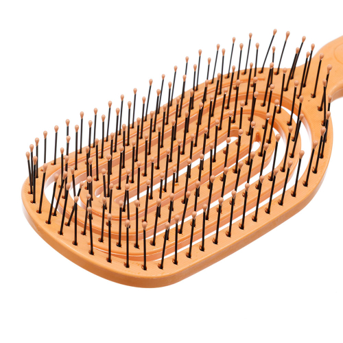 Щетка для укладки "Aroma", с ароматом персика DEWAL BEAUTY 5464-Peach