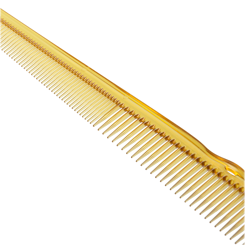 Расческа рабочая Palette, золотистая, 19 см DEWAL 63639-Palette