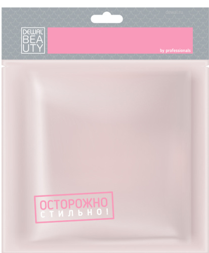 Косметичка "Горох" DEWAL BEAUTY BG-12green/pink