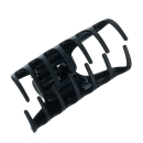 Заколка- краб черная, матовая  DEWAL BEAUTY DB3944black