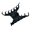 Заколка- краб черная, матовая  DEWAL BEAUTY DB3944black