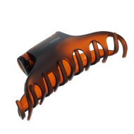 Заколка- краб коричневая, матовая  DEWAL BEAUTY DB3946Brown