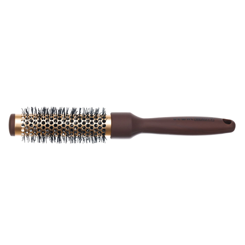 Брашинг с керамическим покрытием и ручкой Soft touch 25мм DEWAL BEAUTY DBBM5712