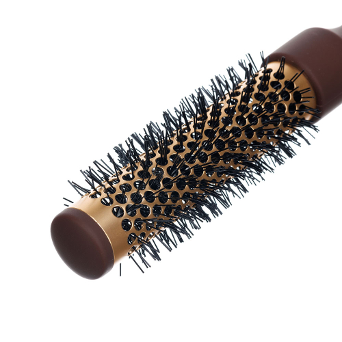 Брашинг с керамическим покрытием и ручкой Soft touch 25мм DEWAL BEAUTY DBBM5712