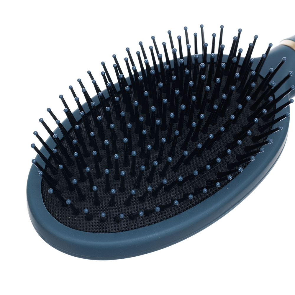 Щетка массажная, овальная, 11 рядов DEWAL BEAUTY DBBM9551