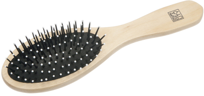 Щетка массажная овальная "Дерево" DEWAL BEAUTY DBP460ECO