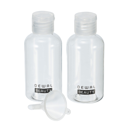 Дорожный набор баночек для путешествий (2пр) DEWAL BEAUTY DBTS2B