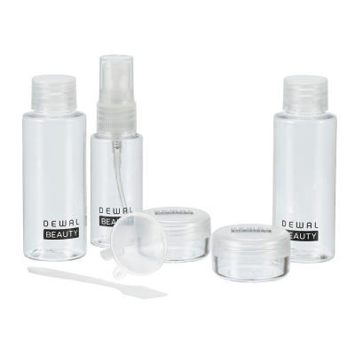 Дорожный набор баночек для путешествий (7пр) DEWAL BEAUTY DBTS5S