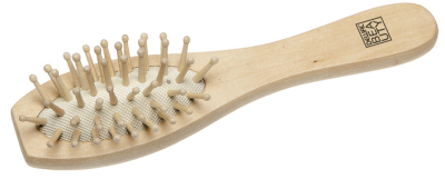 Щетка массажная овальная малая "Дерево" DEWAL BEAUTY DBW438ECO