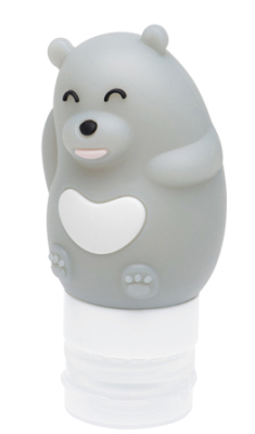 Дорожная баночка для путешествий МЕДВЕДЬ (80мл) DEWAL BEAUTY DFZ-7