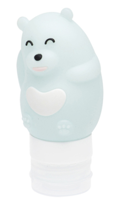 Дорожная баночка для путешествий МЕДВЕДЬ (80мл) DEWAL BEAUTY DFZ-8