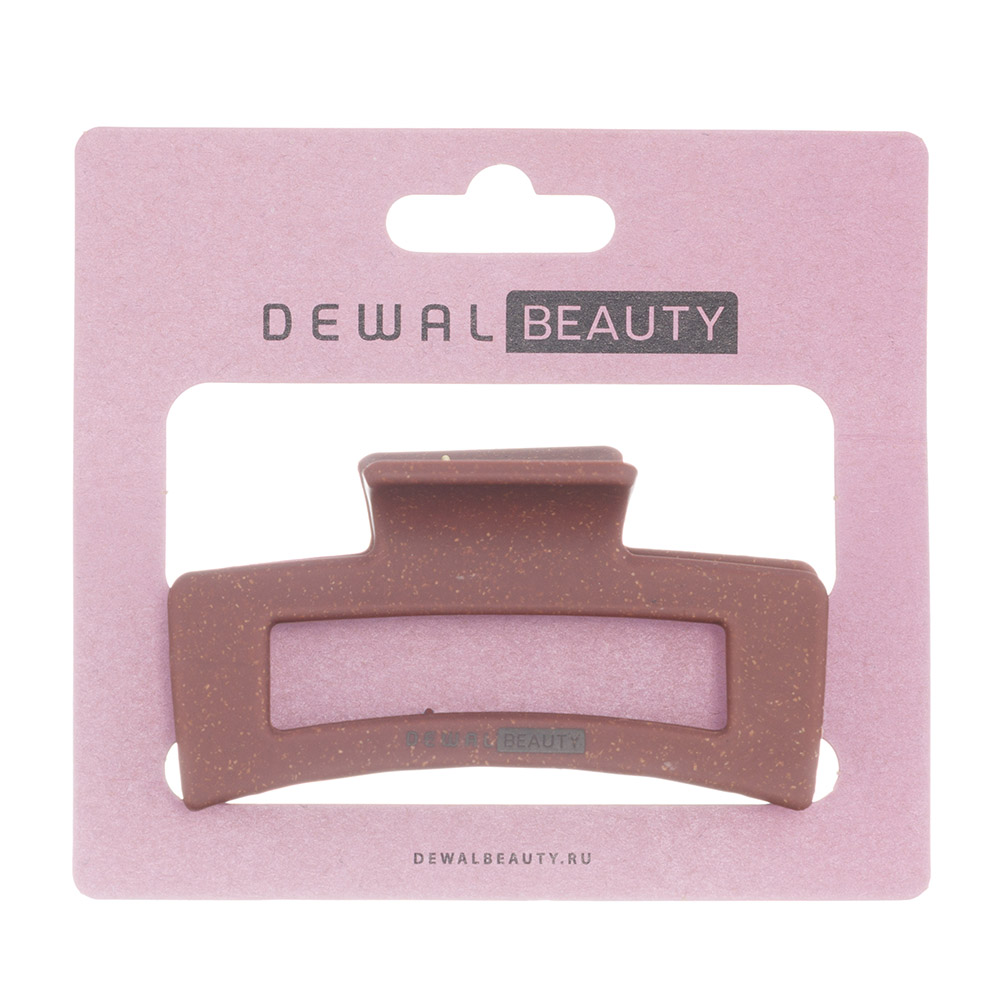 Заколка-краб для волос DEWAL BEAUTY HP001-Brown