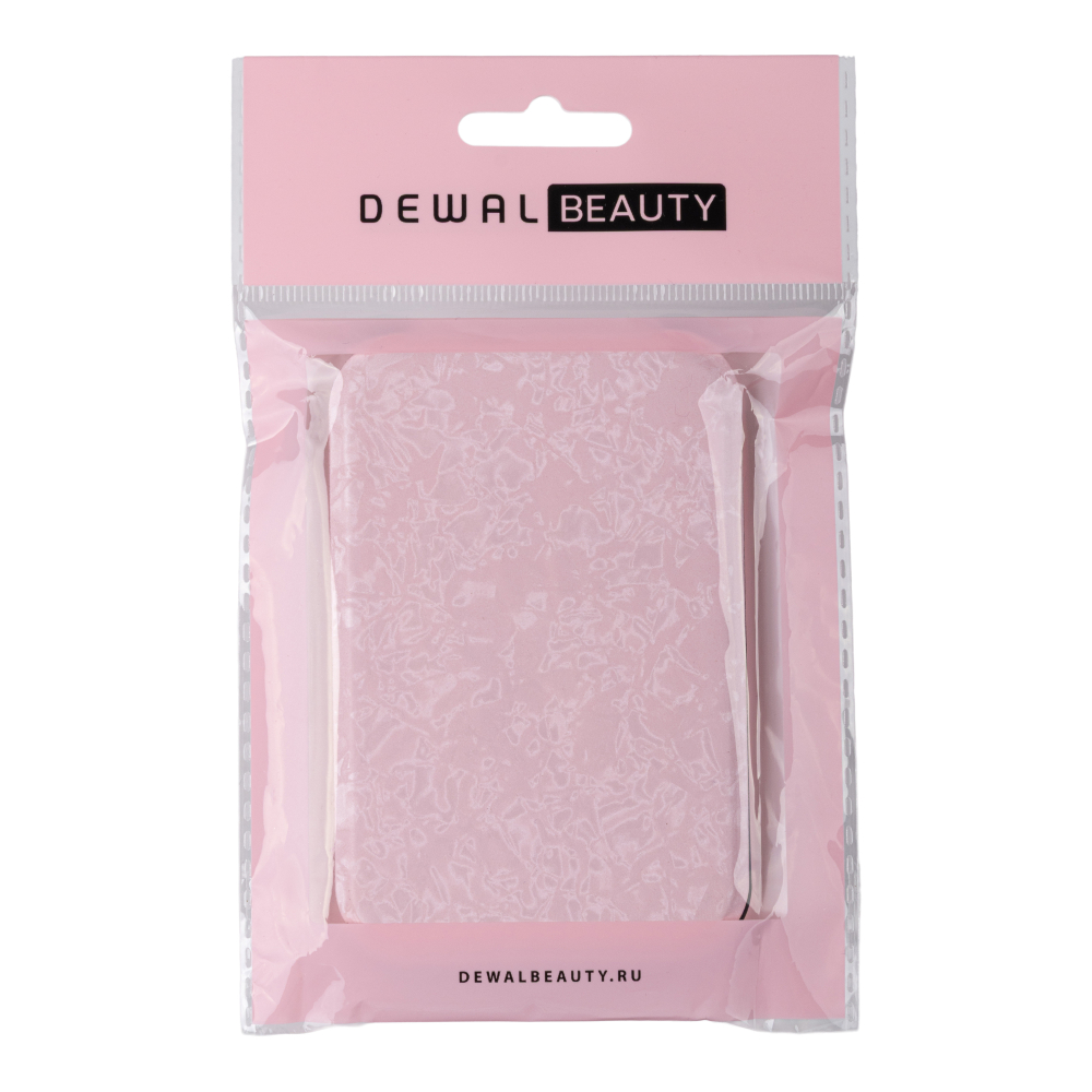 Зеркало серия "Палитра" карманное прямоугольное, складное.  DEWAL BEAUTY MR-18756Pink 