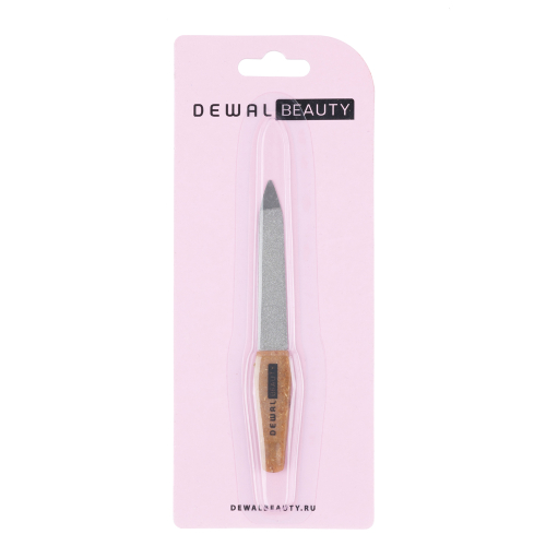 Пилка для ногтей с кокосовой ручкой, 9,3 см DEWAL BEAUTY NF-08