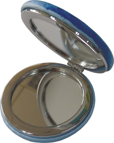 Зеркало карманное круглое Макарони DEWAL BEAUTY PMP-2622